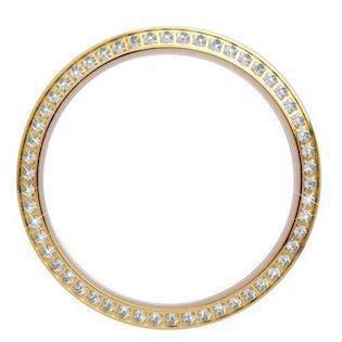 Christina Design London Collect Forgyldt Top Ring med 54 hvide safirer